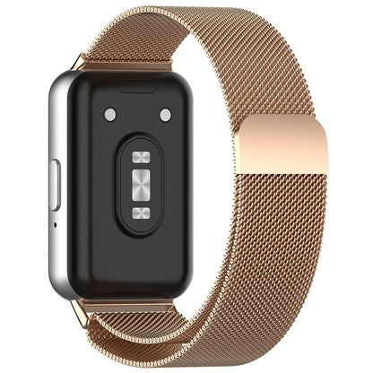 Řemínek Techsuit W009 pro Samsung Galaxy Fit3 R39M, Růžovo-zlatý