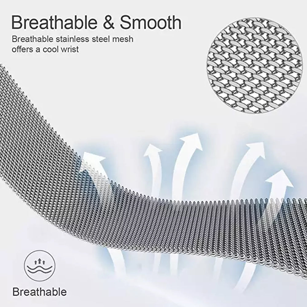 Techsuit W009 pásek pro Samsung Galaxy Watch / Huawei Watch Series, 22mm, Modrý