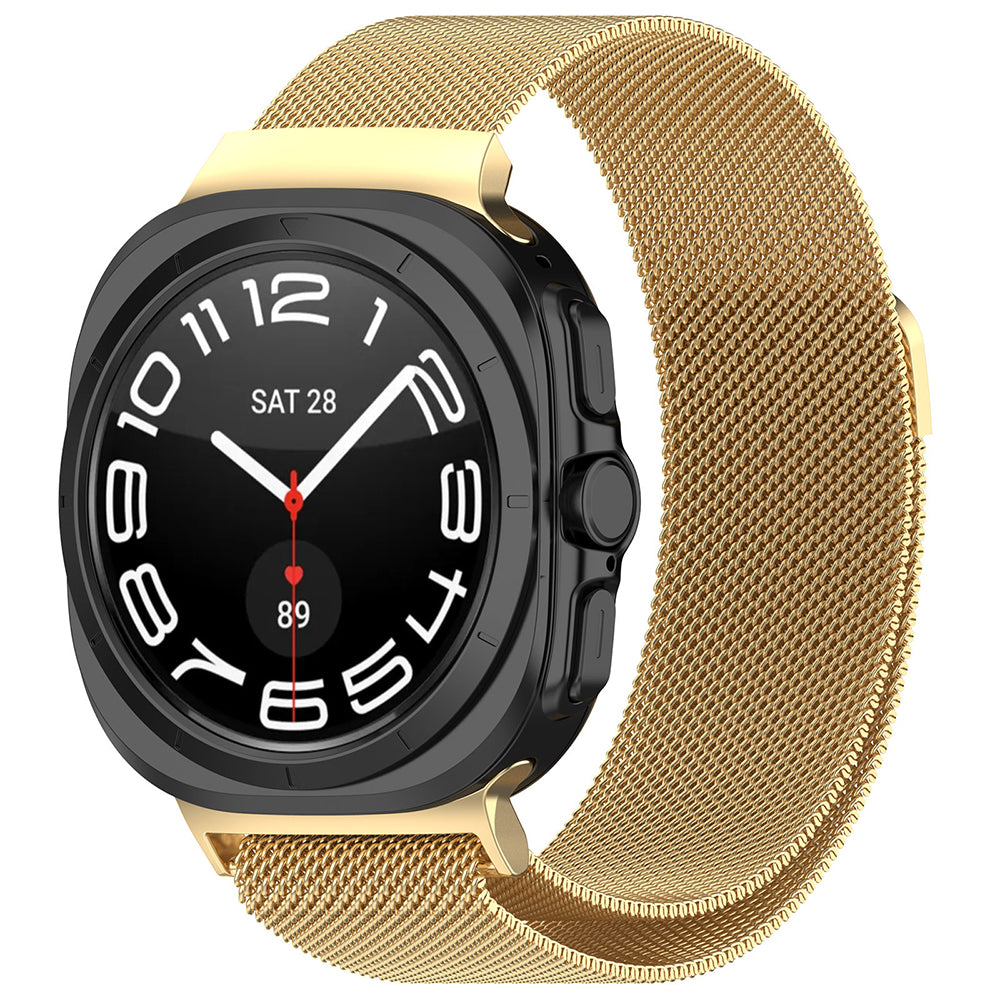 Techsuit W009 pásek pro Samsung Galaxy Watch Ultra, Zlatý