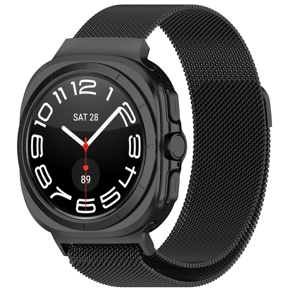 Pásek Techsuit W009 pro Samsung Galaxy Watch Ultra, Černý