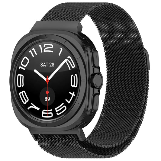 Pásek Techsuit W009 pro Samsung Galaxy Watch Ultra, Černý