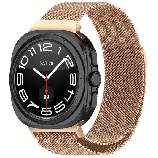 Techsuit W009 pásek pro Samsung Galaxy Watch Ultra, Růžové Zlato
