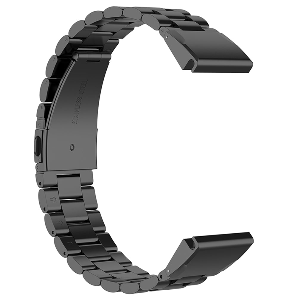 Řemínek Techsuit W010 pro Garmin Watch Fenix / Forerunner Series, 22mm, Černý