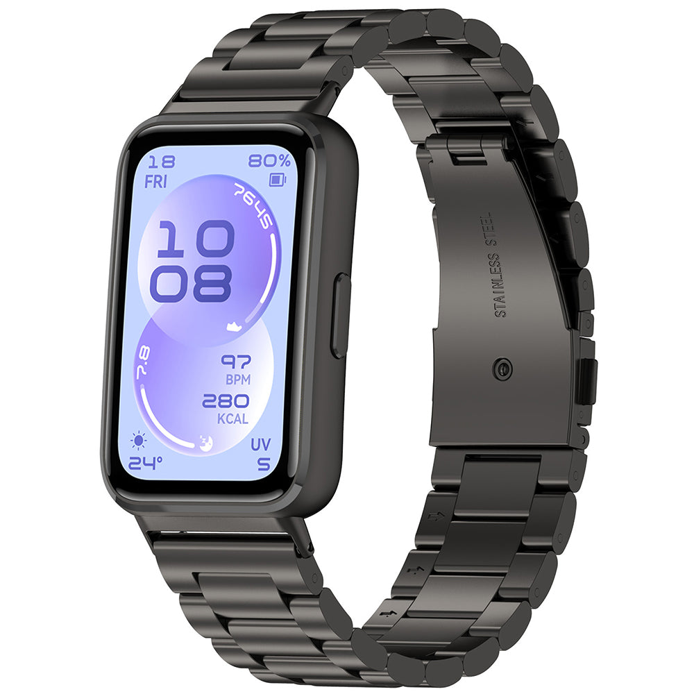 Techsuit W010 pásek pro Huawei Band 11 / 11 Pro, černý