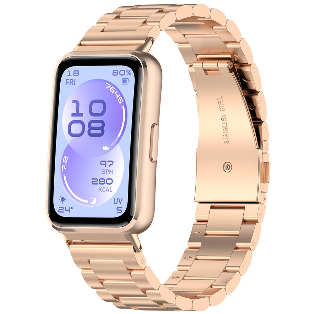 Techsuit W010 pásek pro Huawei Band 11 / 11 Pro, Růžový