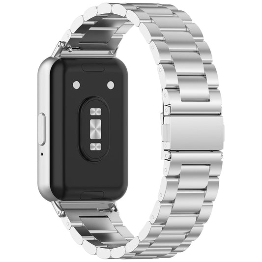 Řemínek Techsuit W010 pro Samsung Galaxy Fit3 R39M, stříbrný