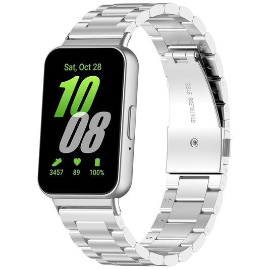 Řemínek Techsuit W010 pro Samsung Galaxy Fit3 R39M, stříbrný