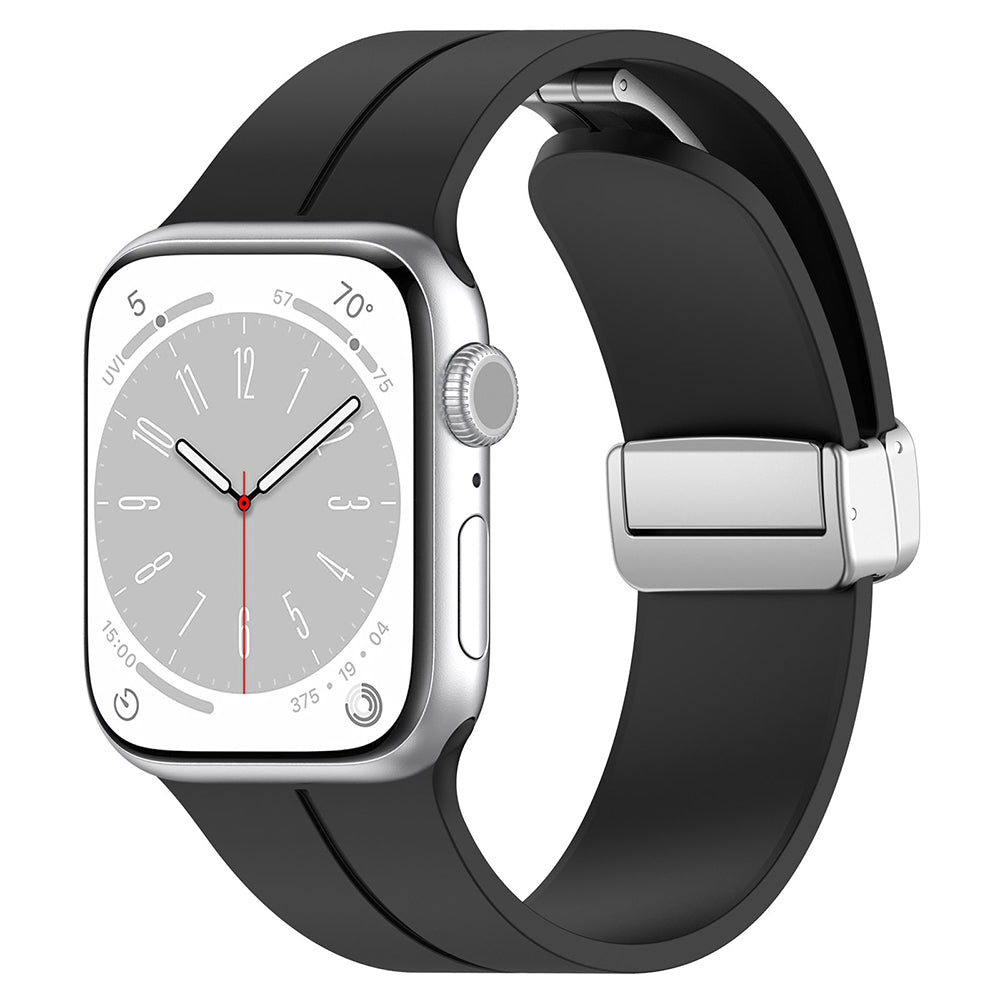 Techsuit W011 řemínek pro Apple Watch 49mm / 46mm / 45mm / 44mm / 42mm Series, černý