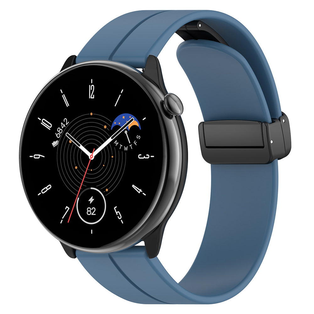 Techsuit W011 řemínek pro Huawei Watch / Garmin Watch Series, 18mm, Modrá