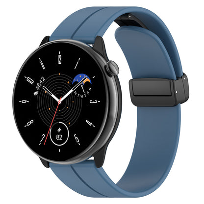 Techsuit W011 řemínek pro Huawei Watch / Garmin Watch Series, 18mm, Modrá