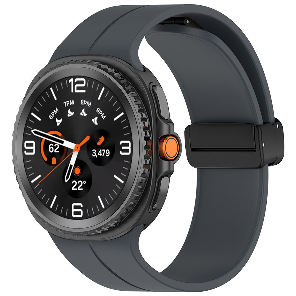 Pásek Techsuit W011 pro Samsung Galaxy Watch 8 Classic / Watch8 44mm / Watch 8 40mm, šedý