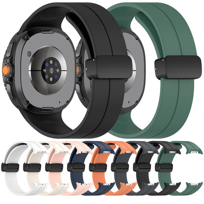 Techsuit W011 pásek pro Samsung Galaxy Watch 8 Classic / Watch8 44mm / Watch 8 40mm, Tmavě zelená