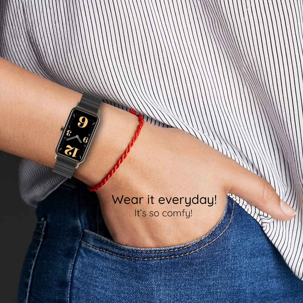 Techsuit W012 pásek pro Apple Watch 49mm / 46mm / 45mm / 44mm / 42mm Series, černý