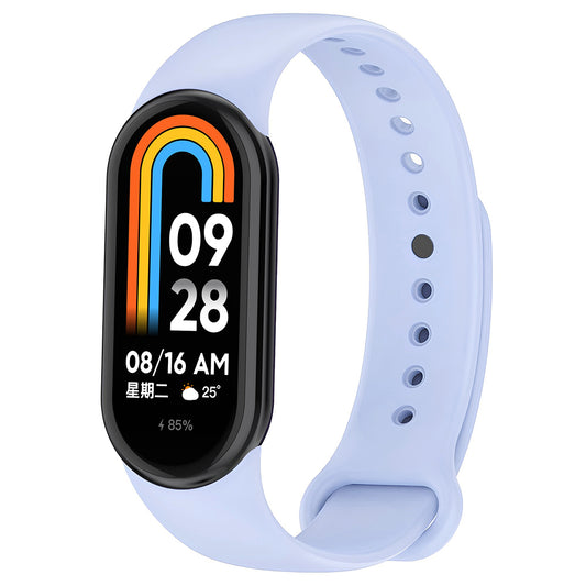 Řemínek Techsuit W014 pro Xiaomi Smart Band 10 / 9 / 8, Světle modrý