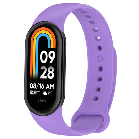 Řemínek Techsuit W014 pro Xiaomi Smart Band 10 / 9 / 8, fialový