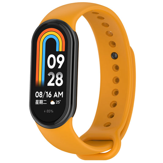 Techsuit W014 řemínek pro Xiaomi Smart Band 10 / 9 / 8, Oranžový