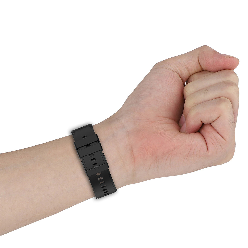 Popruh Techsuit W026 pro Huawei Watch / Xiaomi Watch Series, 22mm, Šedý