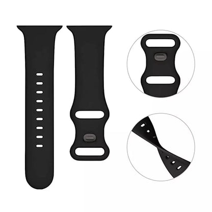 Techsuit W031 pásek pro Apple Watch 42mm / 41mm / 40mm / 38mm Series, černý