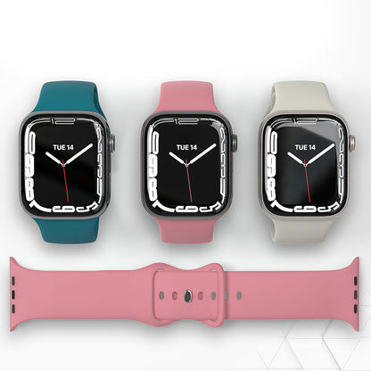 Techsuit W031 pásek pro Apple Watch 42mm / 41mm / 40mm / 38mm Series, Růžový