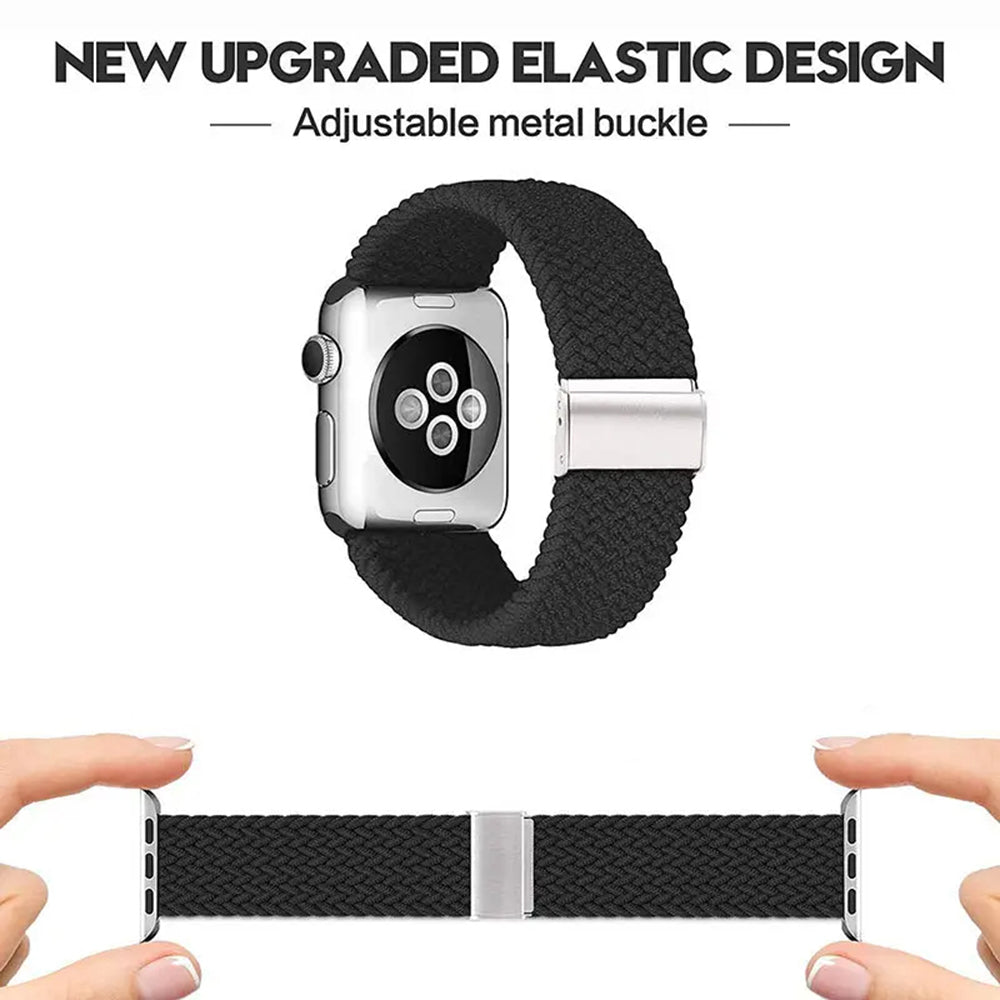 Techsuit W032 pásek pro Apple Watch 42mm / 41mm / 40mm / 38mm Series, Vícebarevná zelená