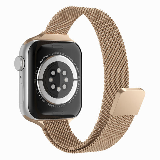 Techsuit W034 pásek pro Apple Watch 42mm / 41mm / 40mm / 38mm Series, Zlatý