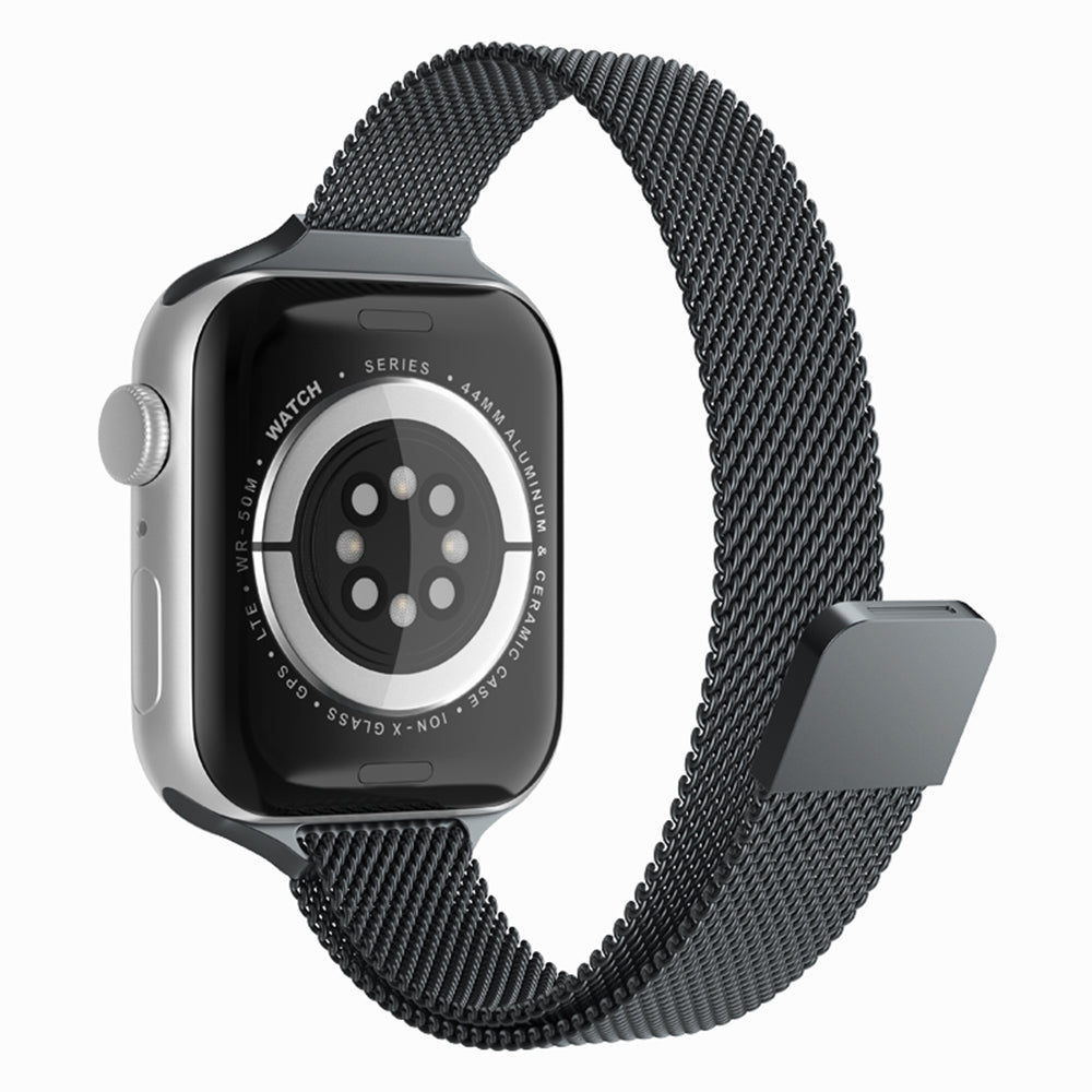Techsuit W034 řemínek pro Apple Watch 49mm / 46mm / 45mm / 44mm / 42mm Series, černý