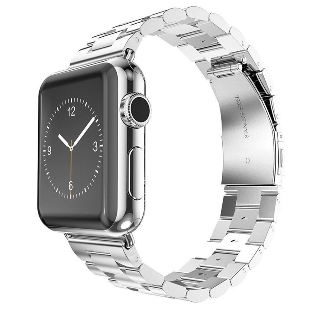 Techsuit W036 řemínek pro Apple Watch 42mm / 41mm / 40mm / 38mm Series, Stříbrný