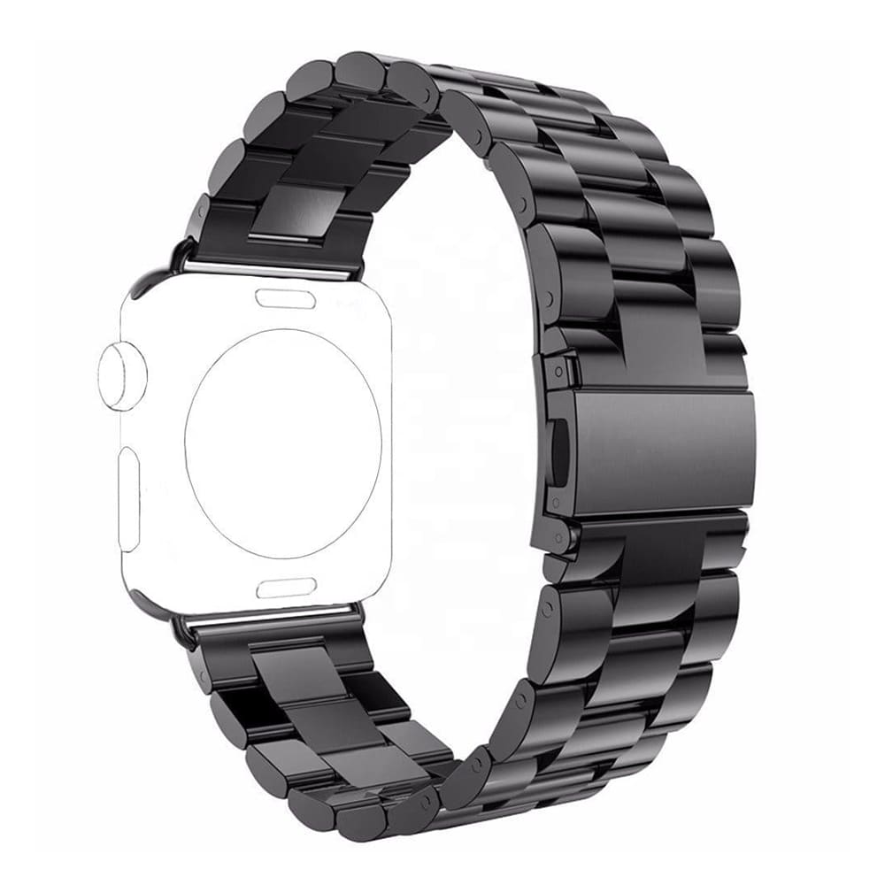 Techsuit W036 pásek pro Apple Watch 42mm / 41mm / 40mm / 38mm Series, černý