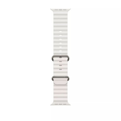 Řemínek Techsuit W038 pro Apple Watch 49mm / 46mm / 45mm / 44mm / 42mm Series, bílý