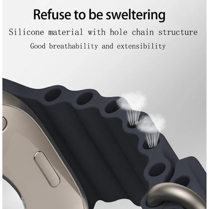 Techsuit W038 pásek pro Apple Watch 42mm / 41mm / 40mm / 38mm Series, Bílá