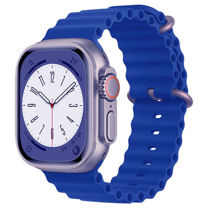 Techsuit W038 řemínek pro Apple Watch 42mm / 41mm / 40mm / 38mm Series, Modrý