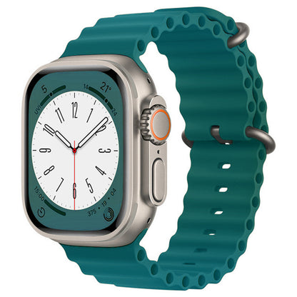 Techsuit W038 pásek pro Apple Watch 42mm / 41mm / 40mm / 38mm Series, Zelená