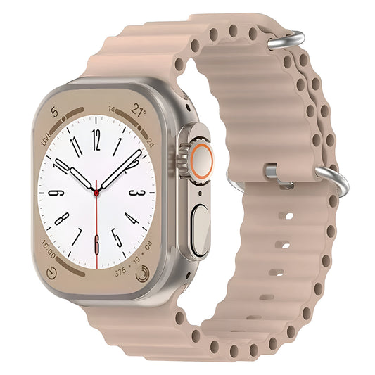 Řemínek Techsuit W038 pro Apple Watch 49mm / 46mm / 45mm / 44mm / 42mm Series, hnědý