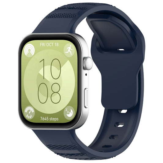 Techsuit W050 pásek pro Huawei Watch Fit 4 Pro / Watch Fit 4 / Watch Fit 3, Modrý