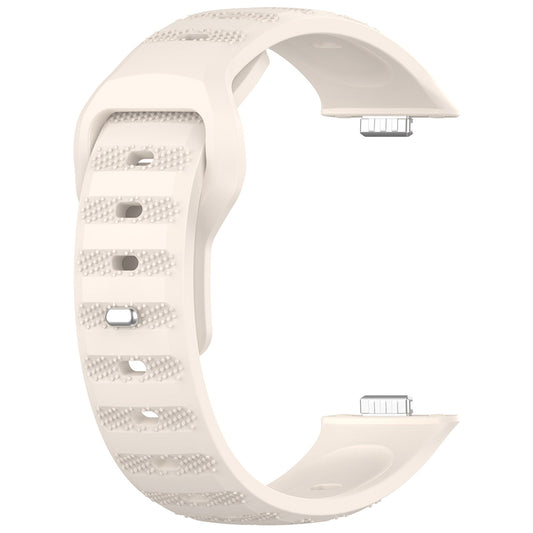 Techsuit W050 pásek pro Huawei Watch Fit 4 Pro / Watch Fit 4 / Watch Fit 3, Béžový