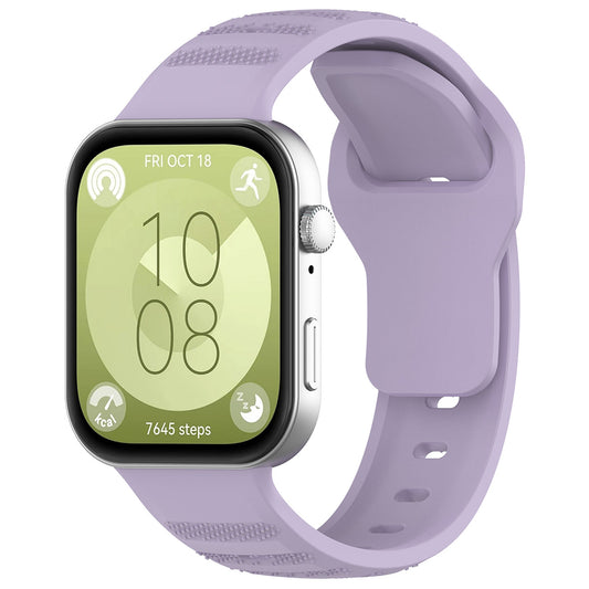 Techsuit W050 pásek pro Huawei Watch Fit 4 Pro / Watch Fit 4 / Watch Fit 3, Fialový