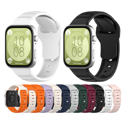 Popruh Techsuit W050 pro Huawei Watch Fit 4 Pro / Watch Fit 4 / Watch Fit 3, Černý