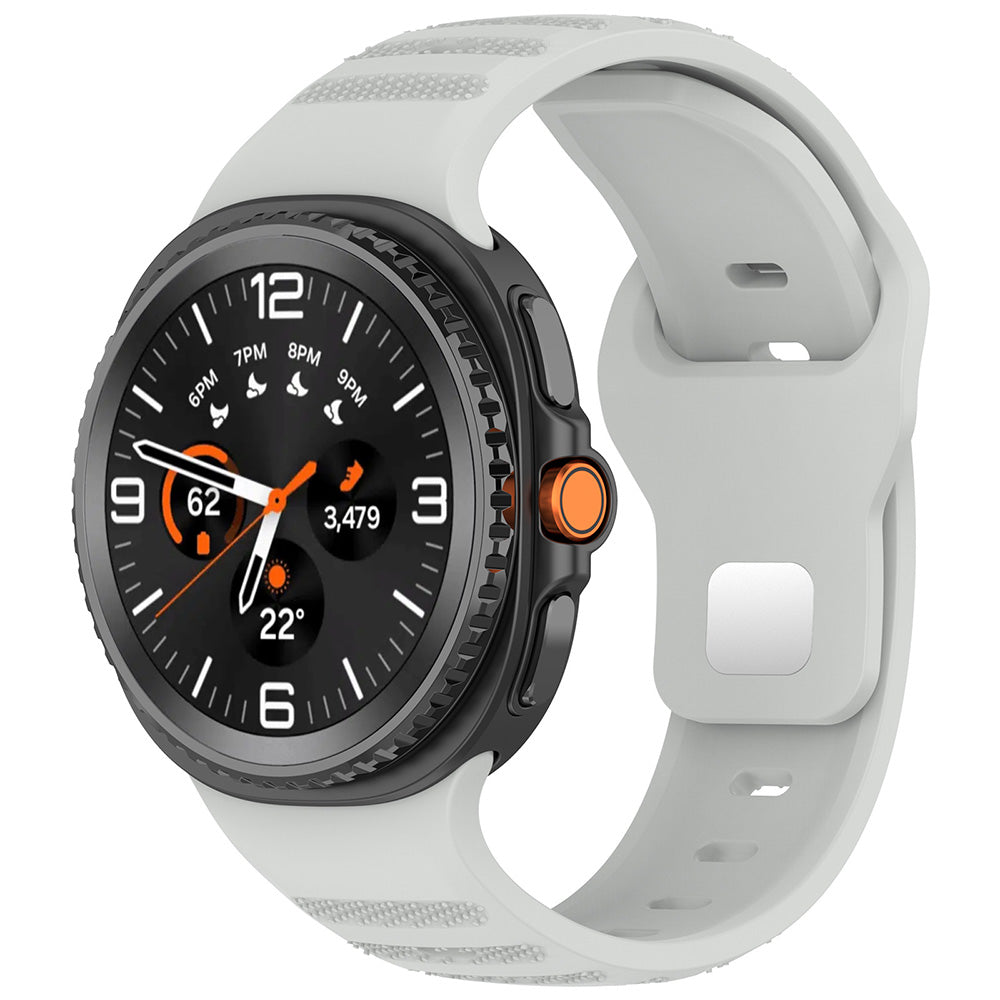Curea Techsuit W050 pro Samsung Galaxy Watch 8 Classic / Watch8 44mm / Watch 8 40mm, Šedá