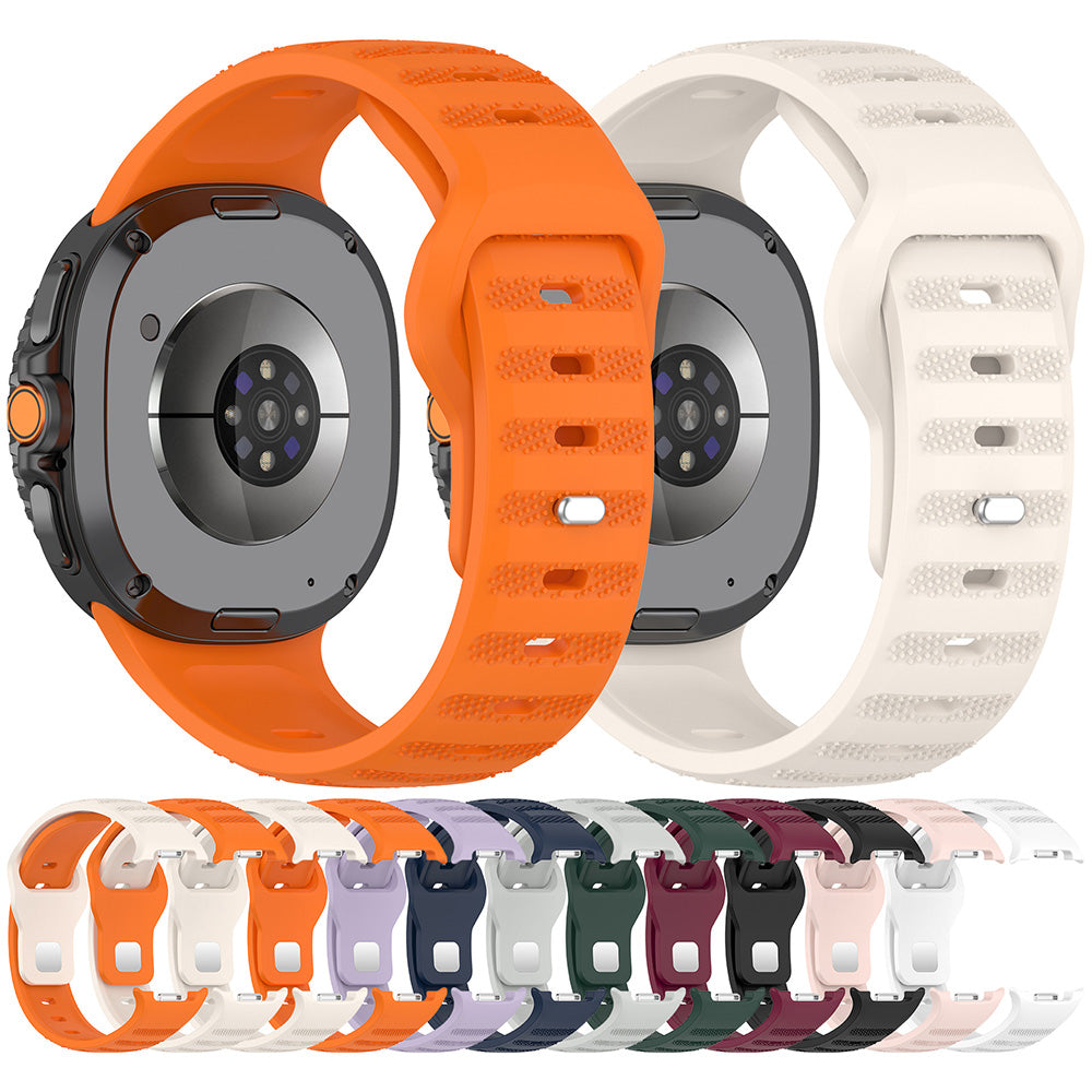 Curea Techsuit W050 pro Samsung Galaxy Watch 8 Classic / Watch8 44mm / Watch 8 40mm, Šedá