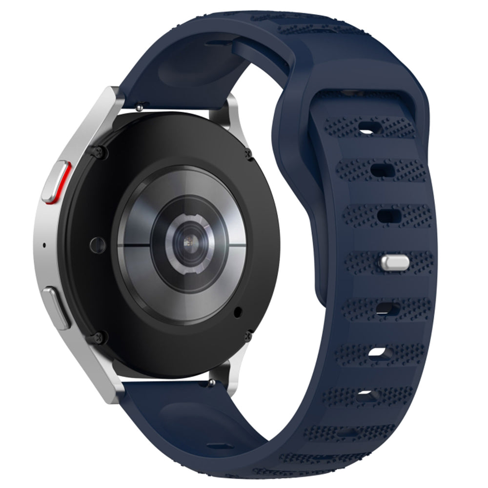 Techsuit W050 pásek pro Samsung Galaxy Watch / Huawei Watch Series, 20mm, Modrá