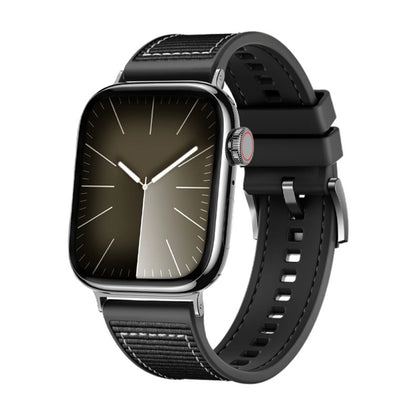 Techsuit W051 pásek pro Apple Watch 42mm / 41mm / 40mm / 38mm Series, černý