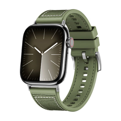 Techsuit W051 řemínek pro Apple Watch 49mm / 46mm / 45mm / 44mm / 42mm Series, zelený