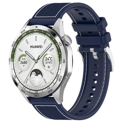 Techsuit W051 řemínek pro Huawei Watch / Xiaomi Watch Series, 22mm, Tmavě modrá