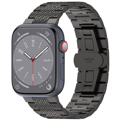 Řemínek Techsuit W052 pro Apple Watch 42mm / 41mm / 40mm / 38mm Series, Černý