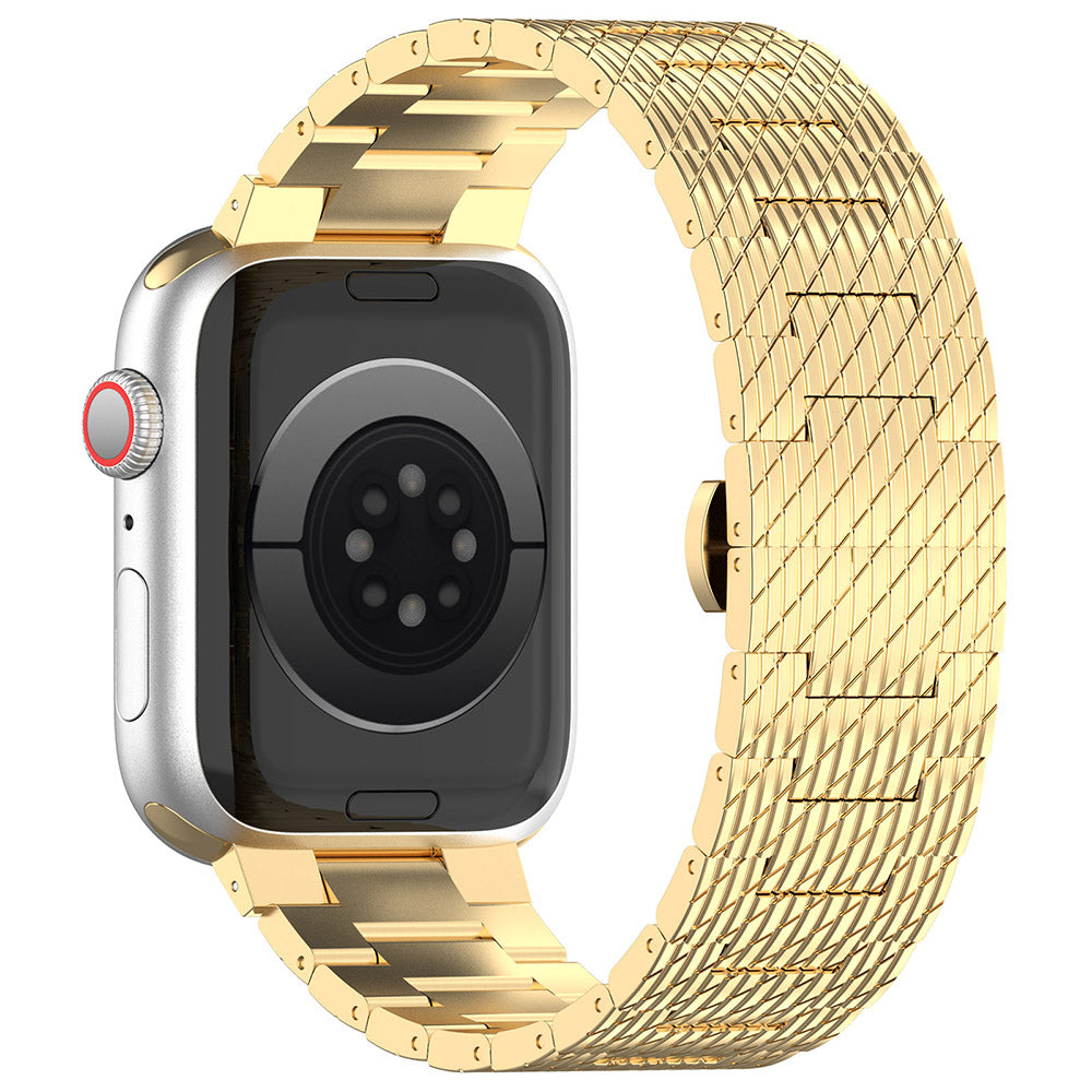 Techsuit W052 pásek pro Apple Watch 49mm / 46mm / 45mm / 44mm / 42mm Series, Zlatý