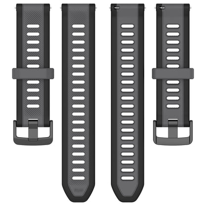 Techsuit W053 pásek pro Huawei Watch / Garmin Watch Series, 18mm, Tmavě modrá