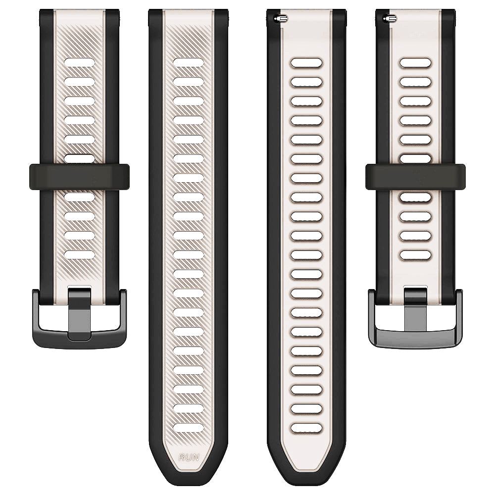 Techsuit W053 Strap for Huawei Watch / Garmin Watch Series, 18mm, Beige