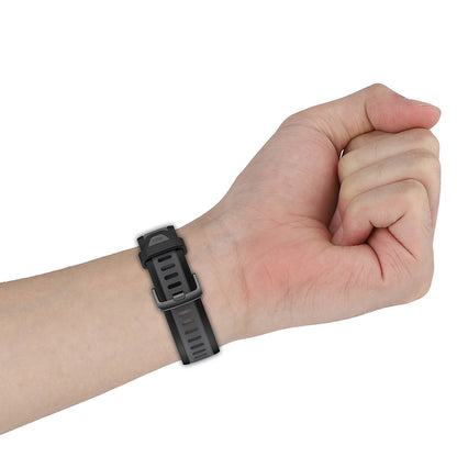 Techsuit W053 pásek pro Samsung Galaxy Watch / Huawei Watch Series, 20mm, Tmavě modrá