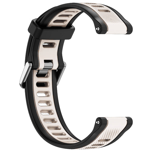 Techsuit W053 řemínek pro Samsung Galaxy Watch / Huawei Watch Series, 20mm, béžová