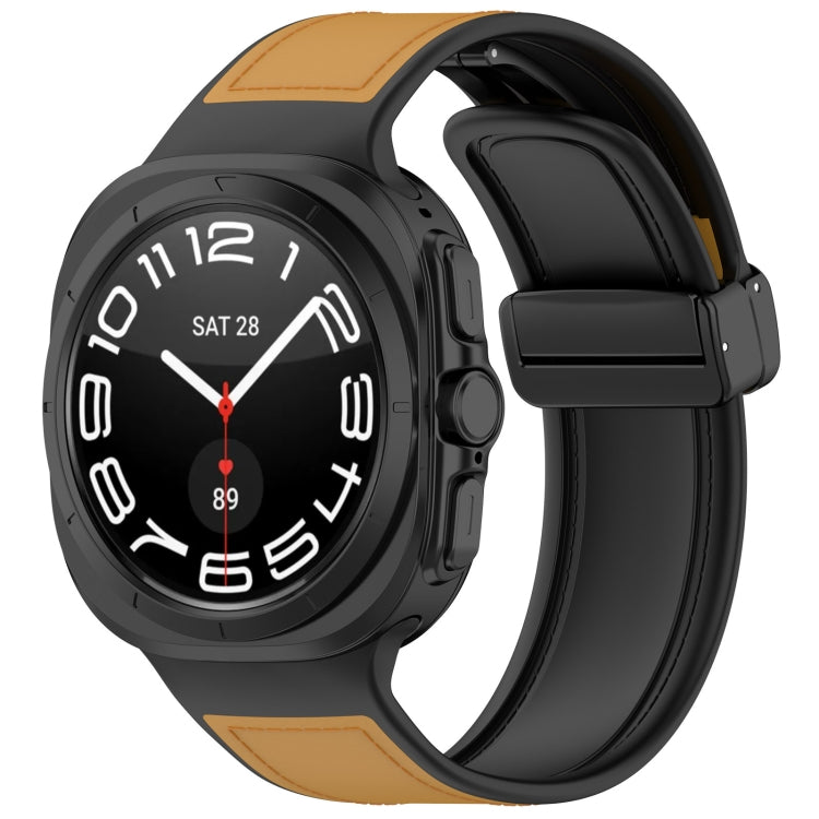 Techsuit W056 pásek pro Samsung Galaxy Watch Ultra, Hnědý